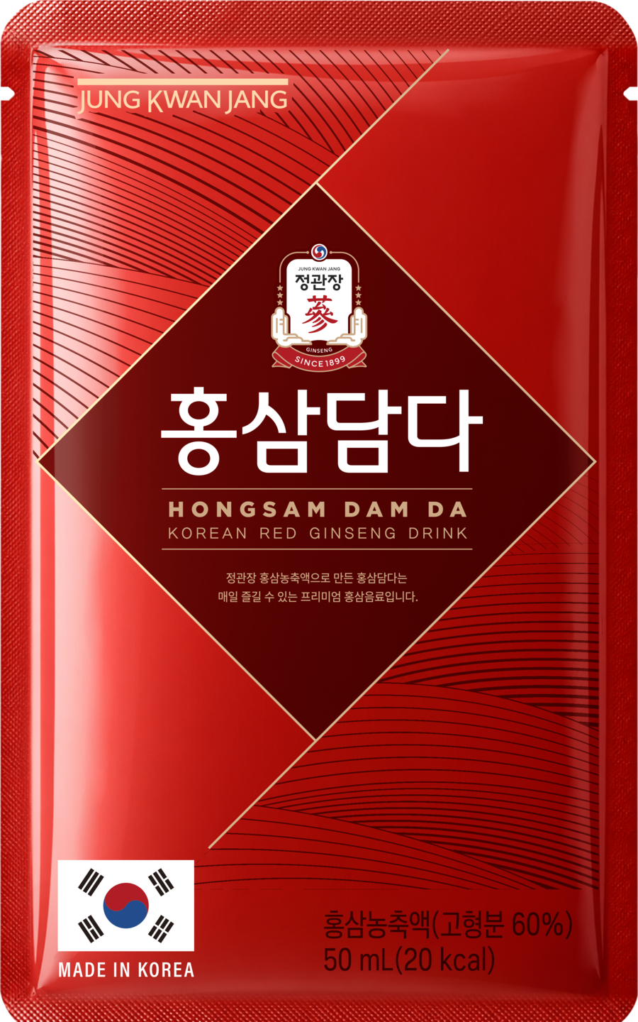 Gói Hồng Sâm Dam Da 50ml