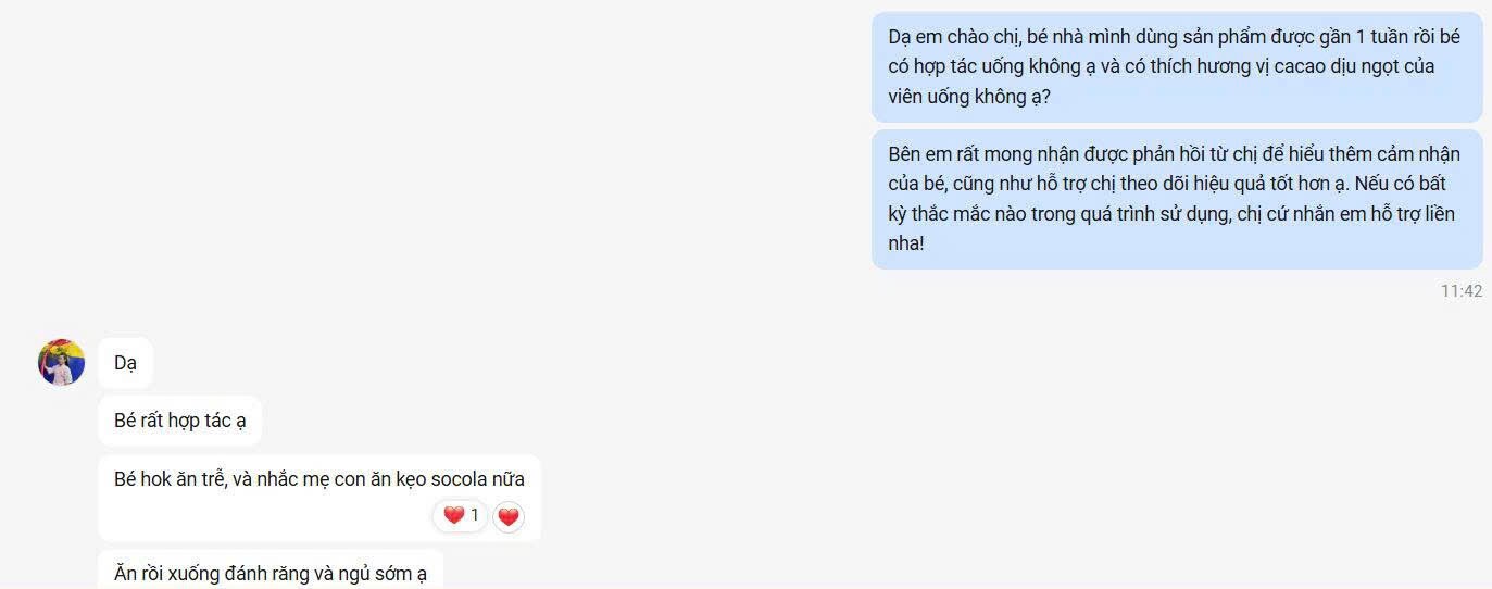 Ảnh chụp phản hồi khách hàng 01