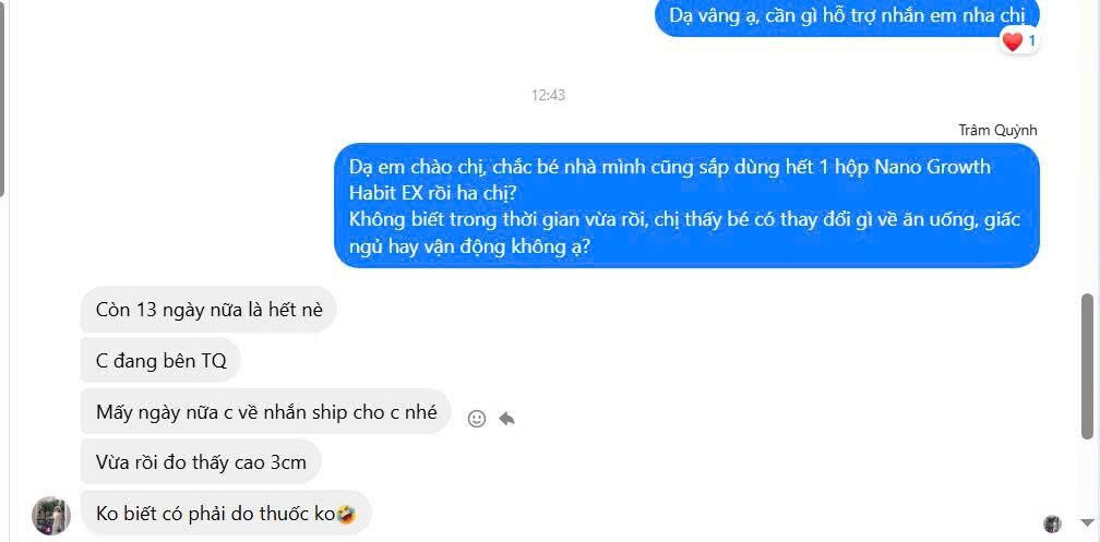 Ảnh chụp phản hồi khách hàng 02