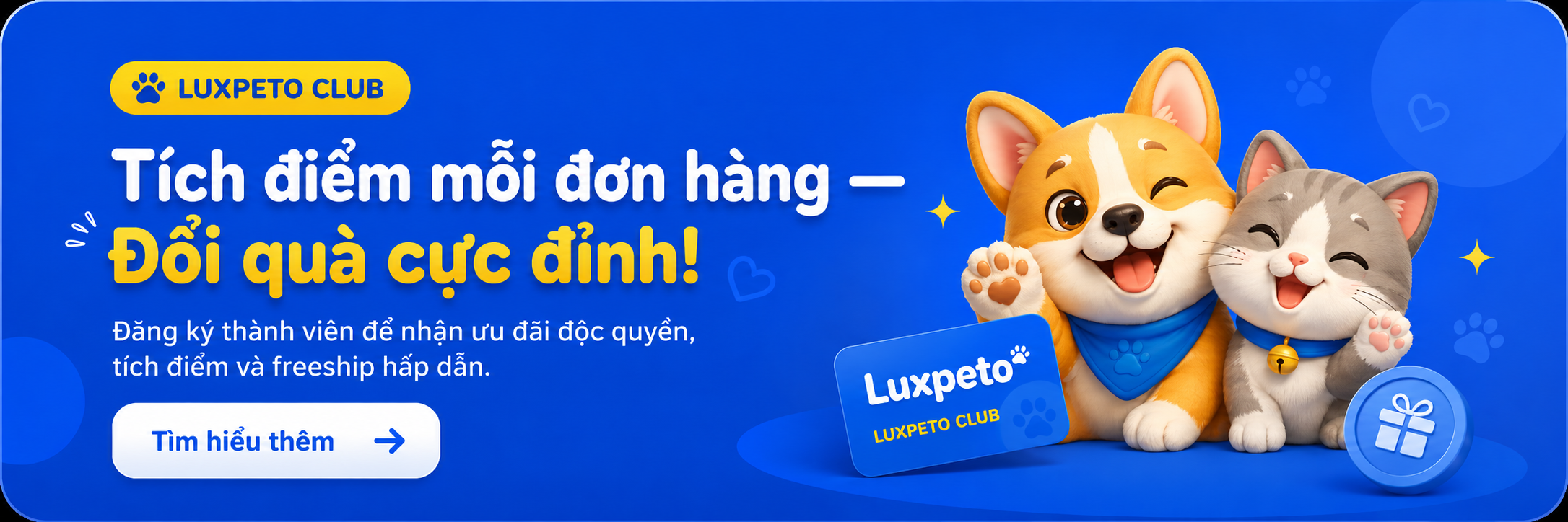 Luxpeto Club banner